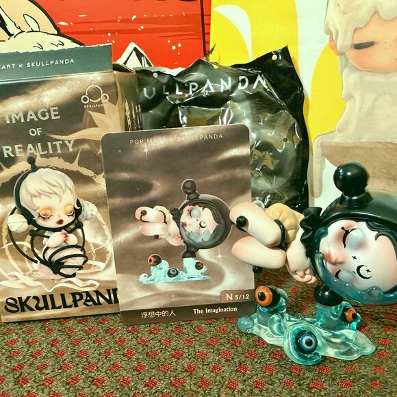 POP MART SKULLPANDA | Image of Reality Series - IMAGINATION Figurine - OPEN BOX - Picture 7 of 12